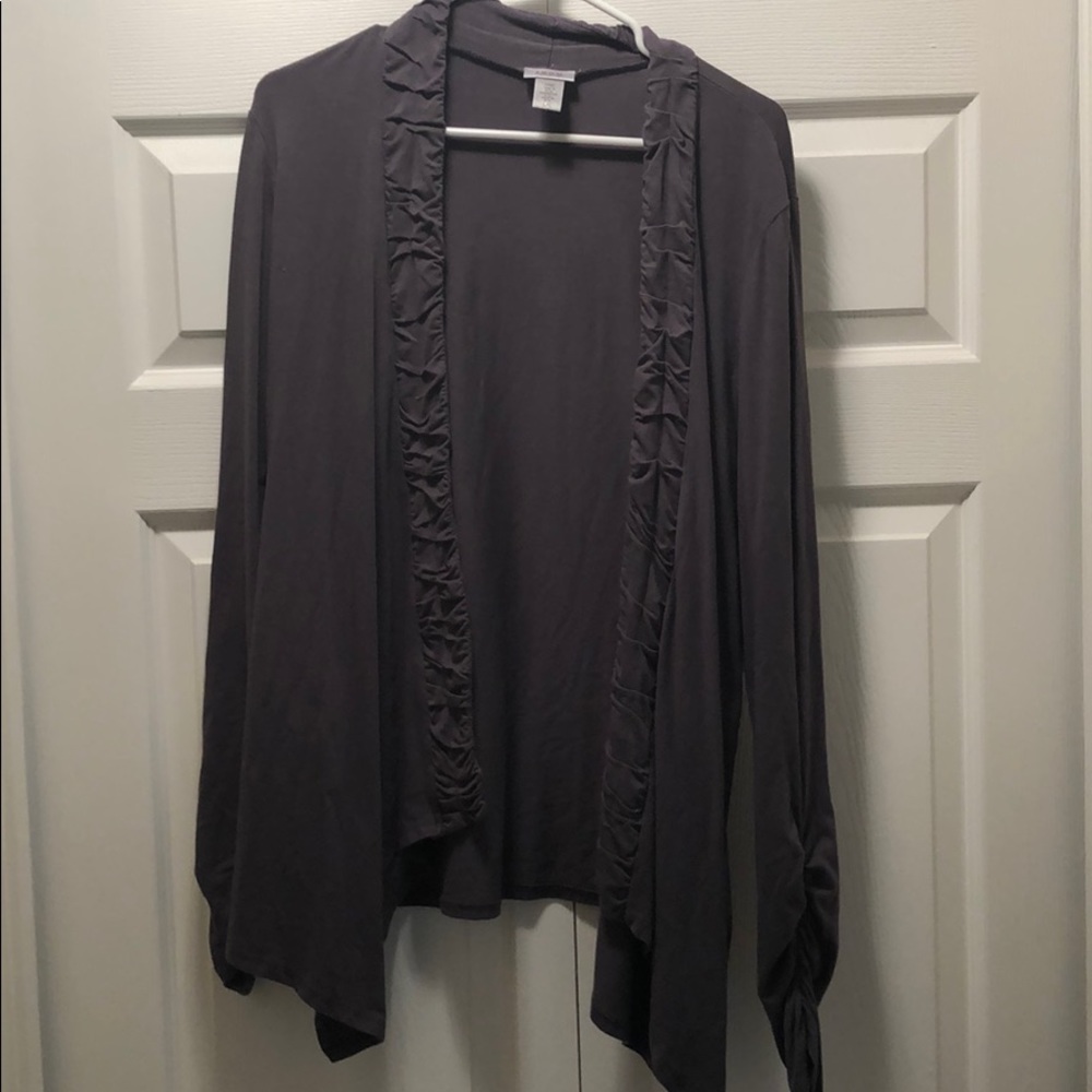 Izod knit coverup